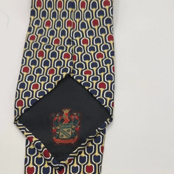 Paolo Gucci Patterned Tie 59” X 4”in